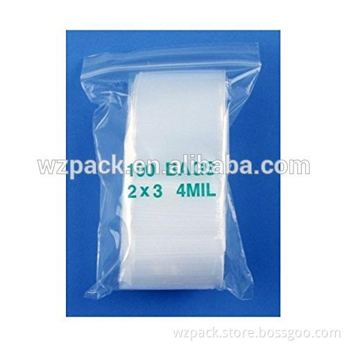 medical zip lock bag/plastic medicine bag/pill bag
